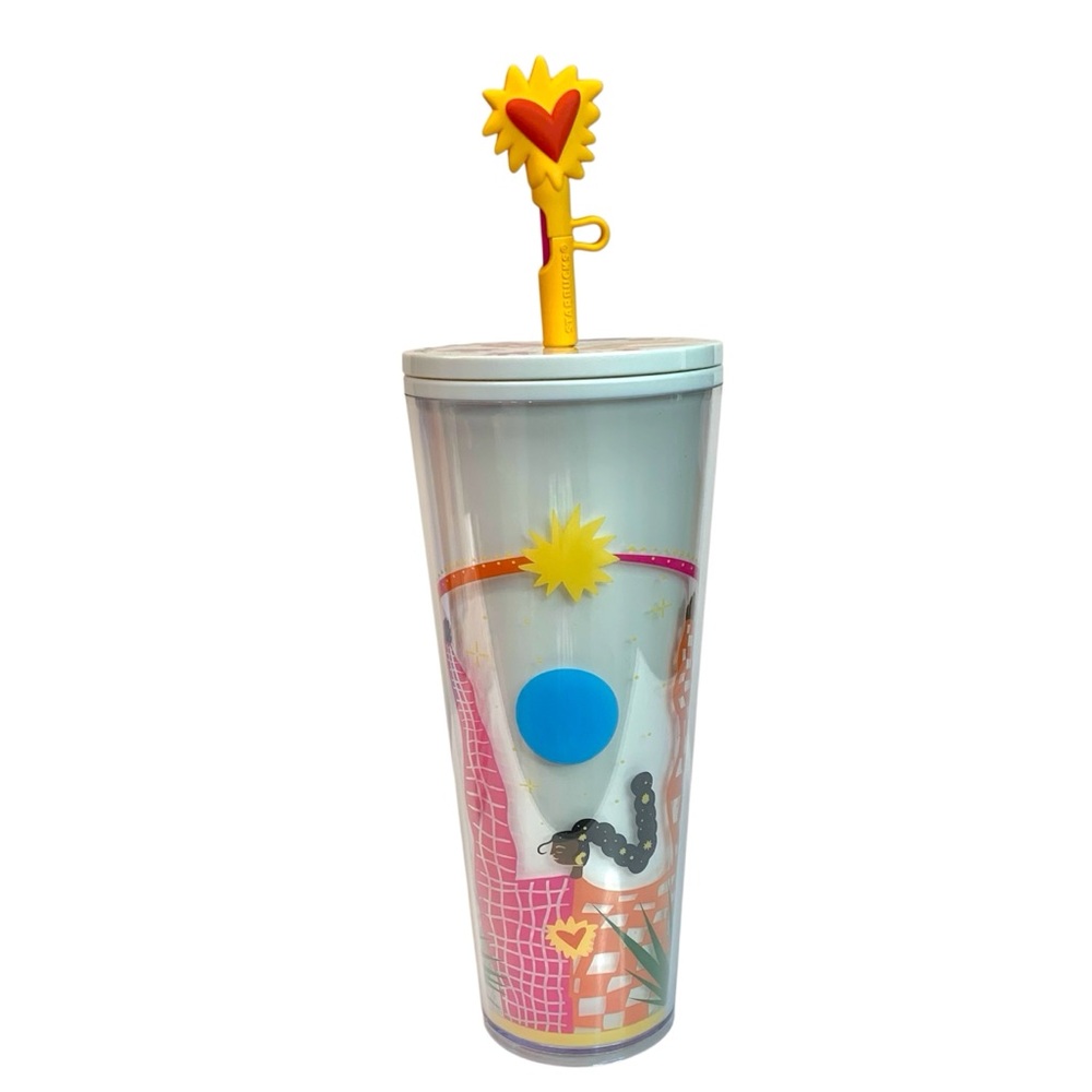 STARBUCKS 2023 Limited Edition Manuela Guillen 24oz Cold Drink Tumbler